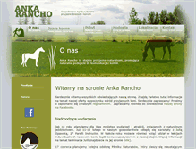 Tablet Screenshot of ankarancho.pl